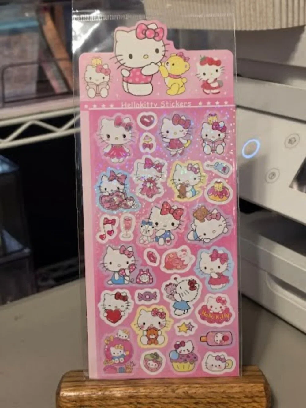 STK-2548 Hello Kitty Laser Sticker Sheet